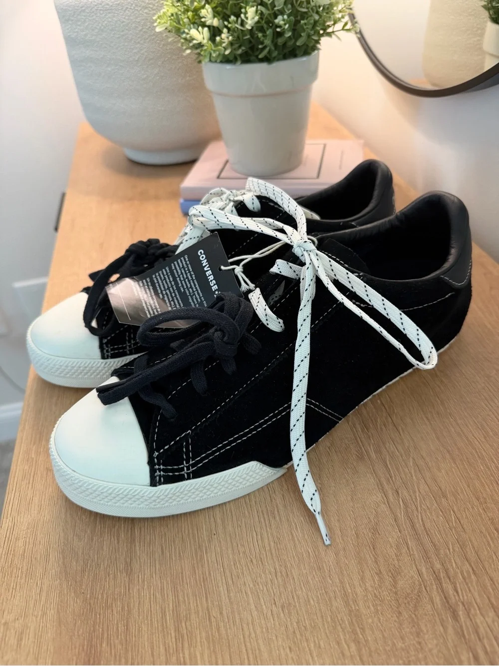 Converse Chuck Lo Pro Black Suede Low-Top Sneakers